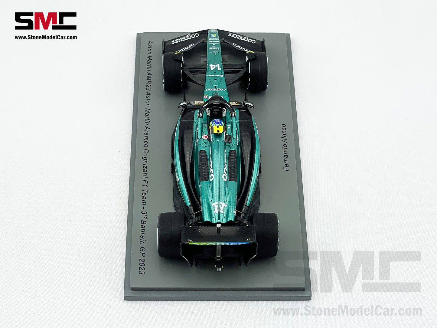 Aston Martin F1 AMR23 #14 Fernando Alonso Bahrain GP 3rd 2023 1:43 Spark