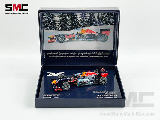 Red Bull F1 RB7 #33 Max Verstappen Sneeuw Snow Demonstratie Run 2016 1:43 MINICHAMPS