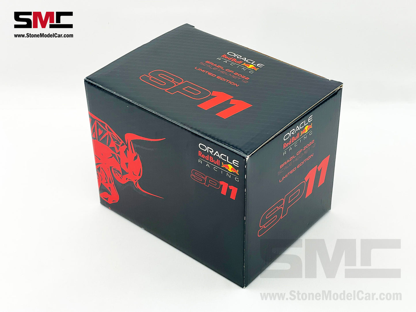 Red Bull F1 RB18 #11 Sergio Perez Brazil GP 2022 Schuberth 1:2 Helmet