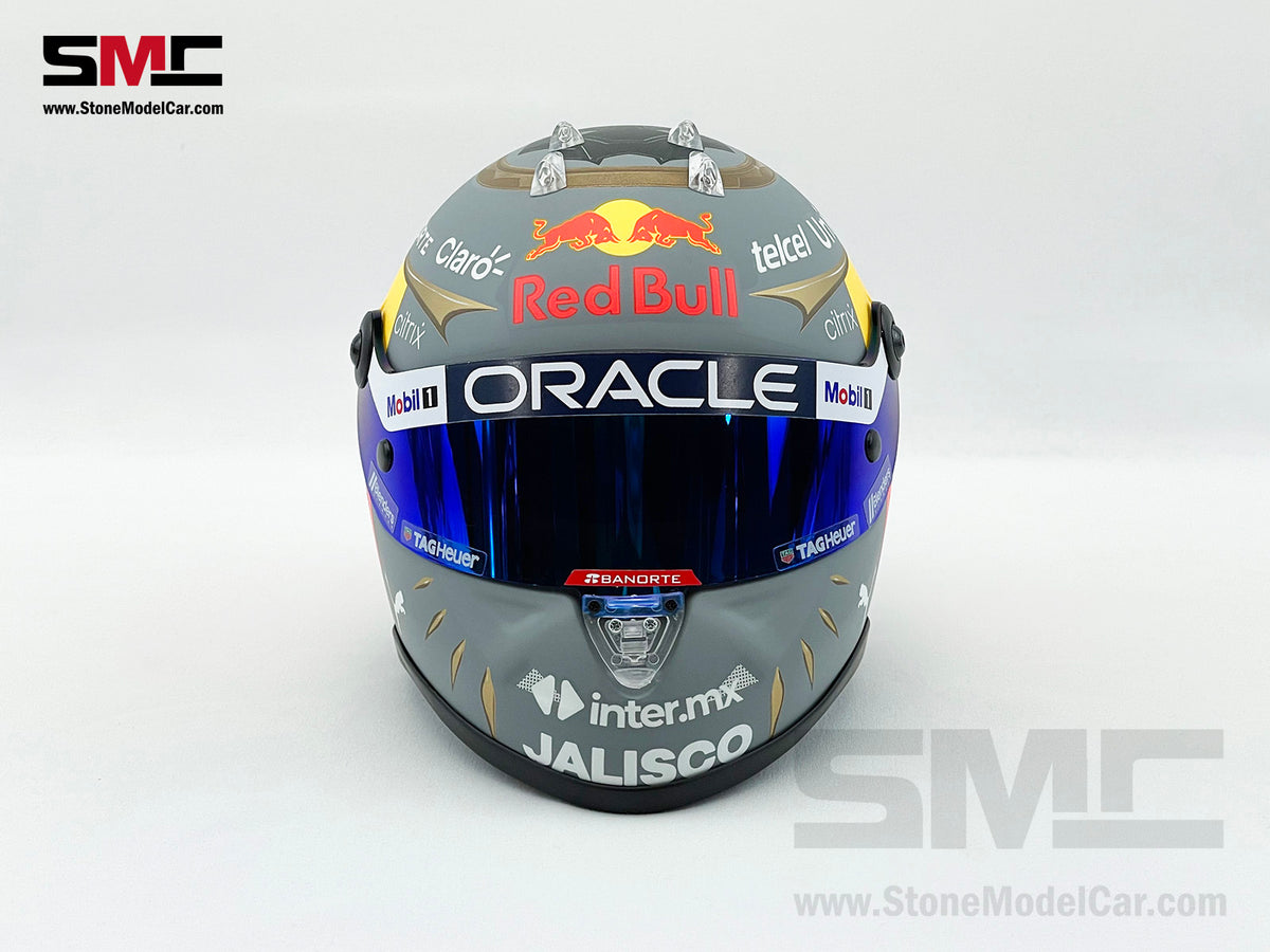 MINI HELMET - Cas Sergio Perez - Brazil GP 2022-1/2 MINI HELMET - Cas Sergio Perez - Brazil GP 2022-1/2
