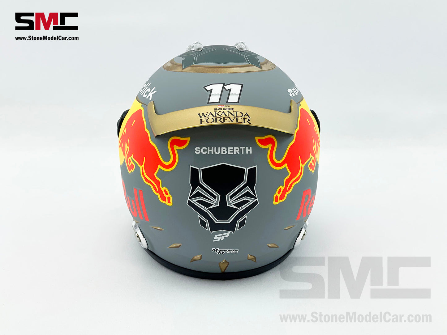Red Bull F1 RB18 #11 Sergio Perez Brazil GP 2022 Schuberth 1:2 Helmet