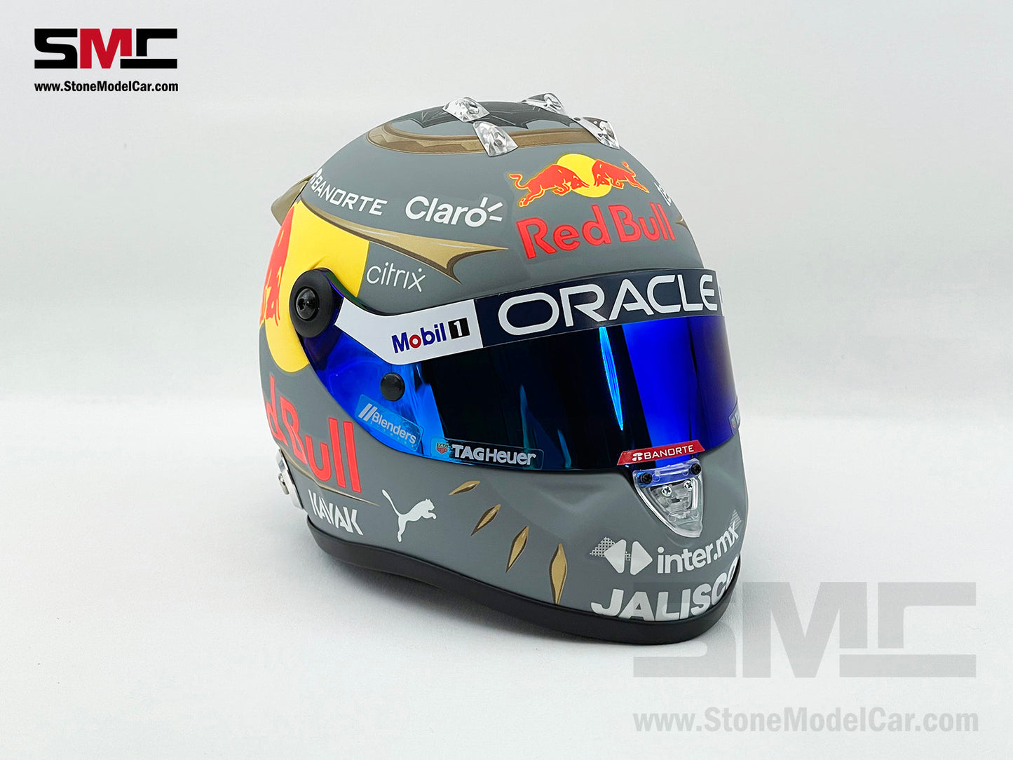 Red Bull F1 RB18 #11 Sergio Perez Brazil GP 2022 Schuberth 1:2 Helmet