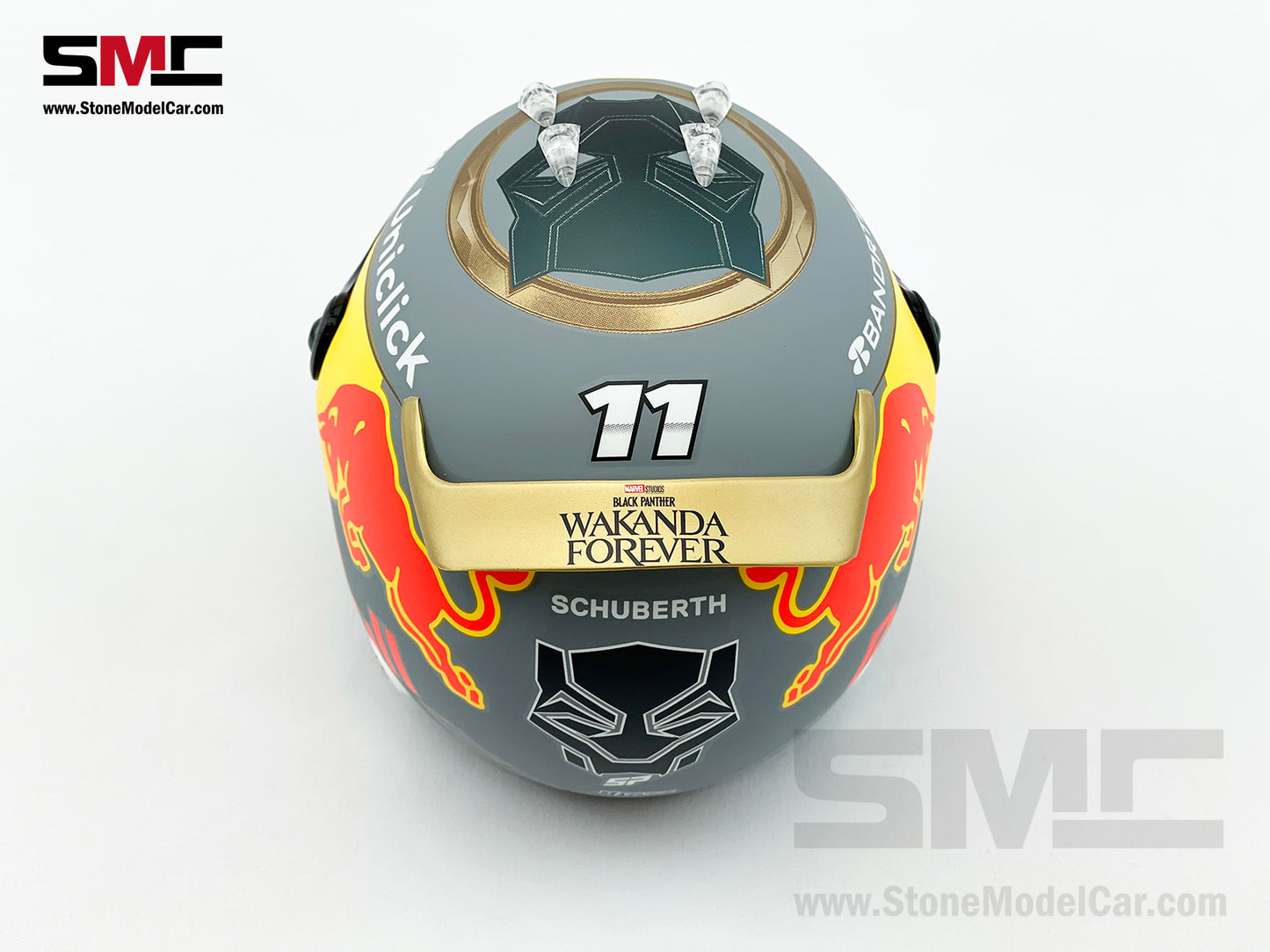 Red Bull F1 RB18 #11 Sergio Perez Brazil GP 2022 Schuberth 1:2 Helmet