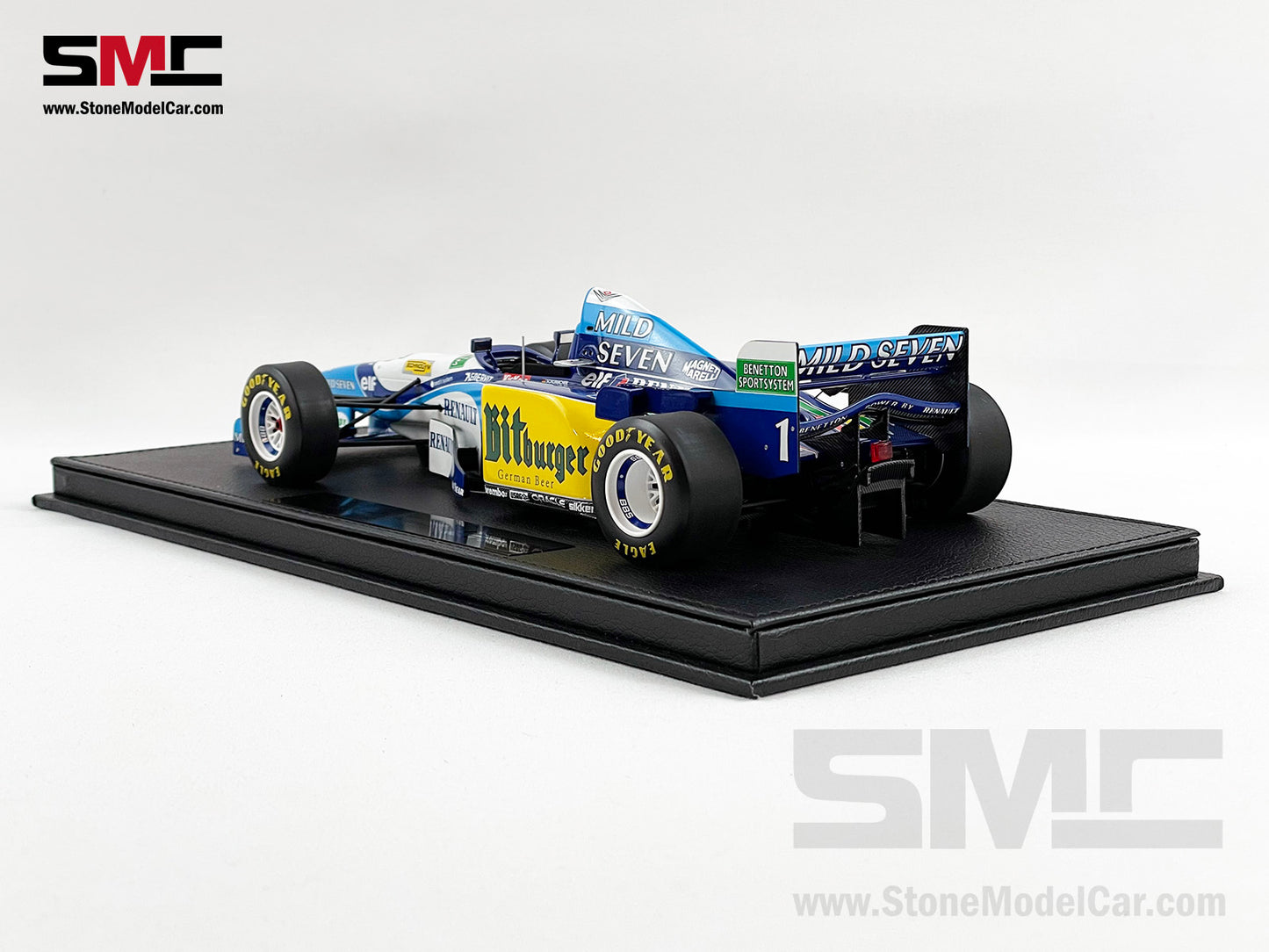 Benetton F1 B195 Michael Schumacher 1995 World Champion 1:18 GP Replicas with Decal