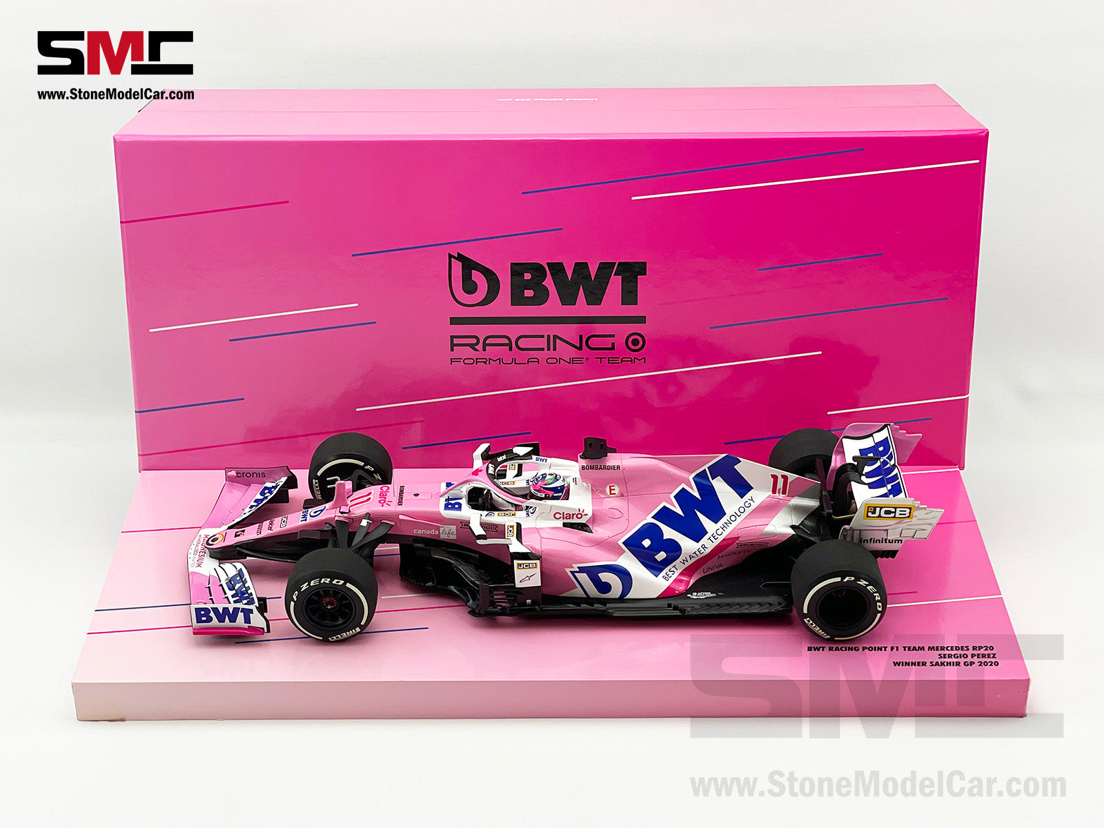 BWT Racing Point F1 RP20 #11 Sergio Perez Sakhir 2020 1st Career Win 1 ...