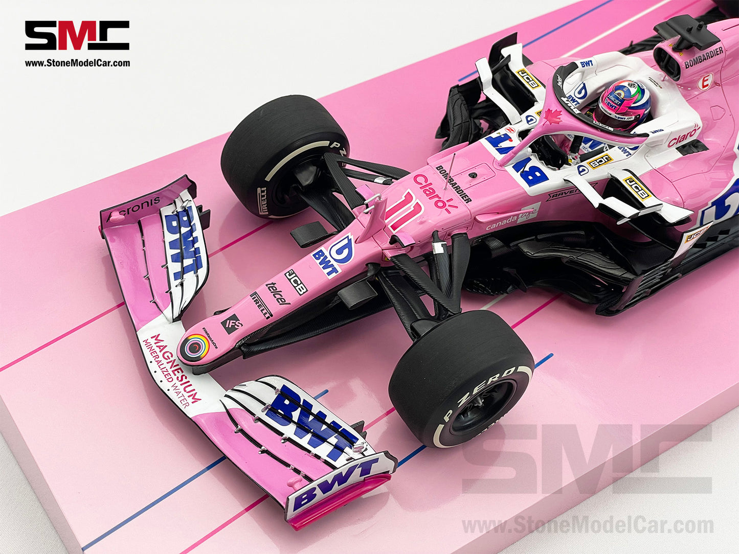 BWT Racing Point F1 RP20 #11 Sergio Perez Sakhir 2020 1st Career Win 1:18 MINICHAMPS