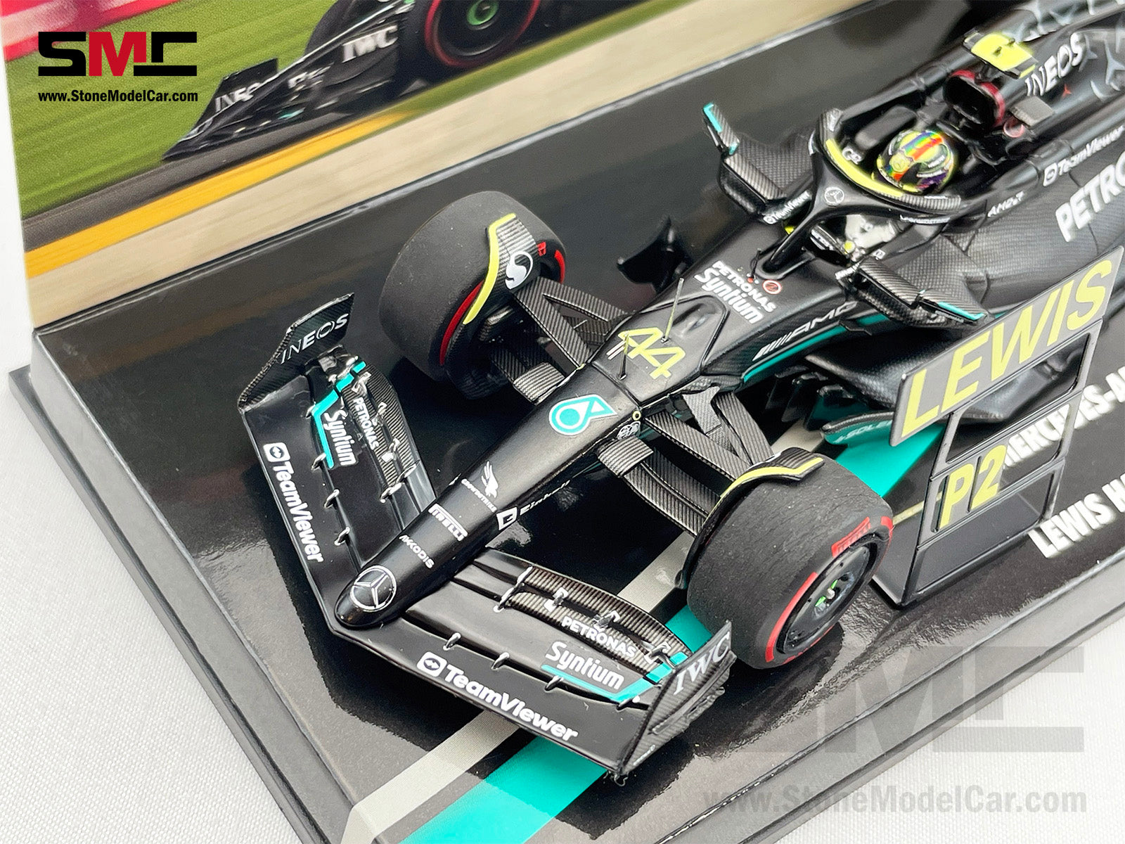 Mercedes F1 W14 #44 Lewis Hamilton 2nd Australian GP 2023