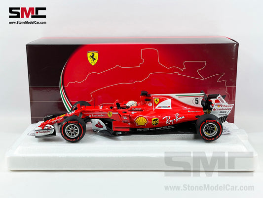 Ferrari F1 SF70H #5 Sebastian Vettel Monaco GP Winner 2017 BBR 1:18 BBR181715