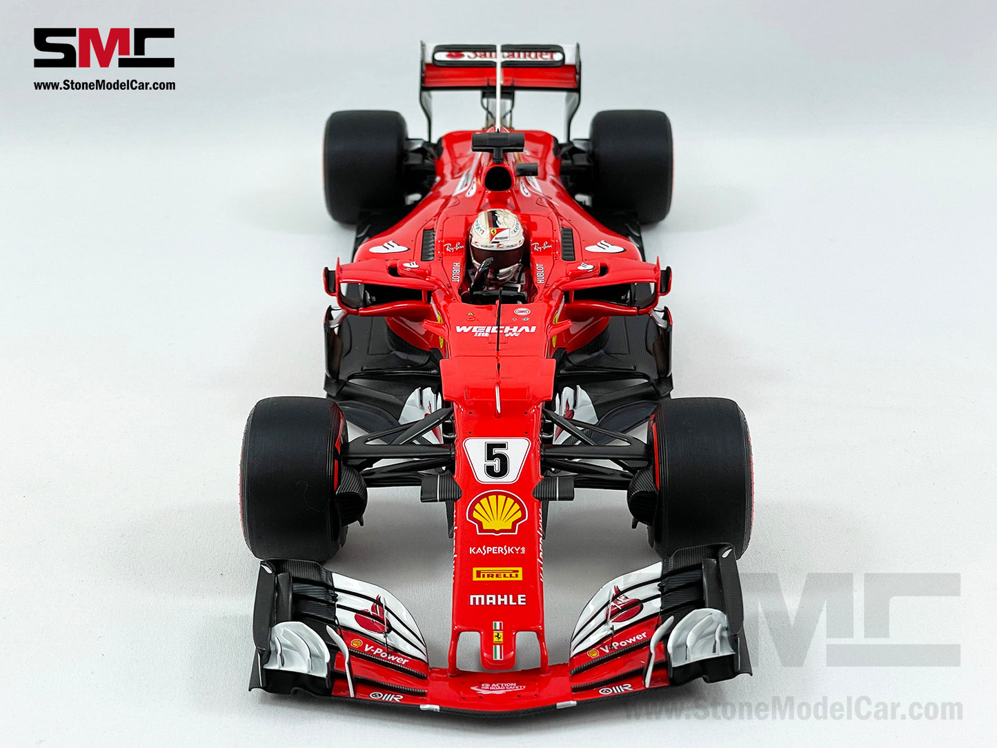 Ferrari F1 SF70H #5 Sebastian Vettel Monaco GP Winner 2017 BBR 1:18 BBR181715