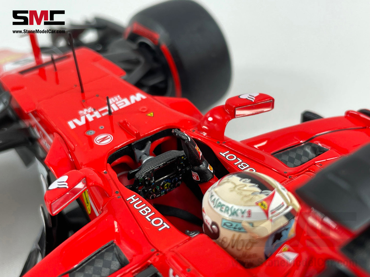 Ferrari F1 SF70H #5 Sebastian Vettel Monaco GP Winner 2017 BBR 1:18 BBR181715