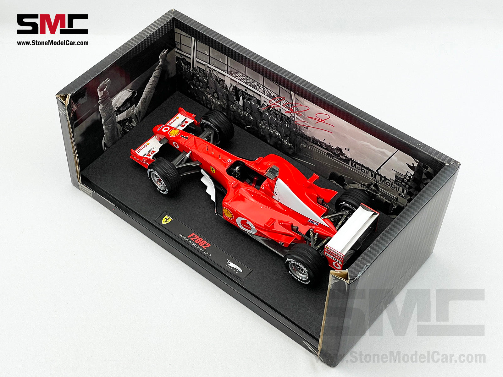 Pre-Owned] Ferrari F1 F2002 #1 Michael Schumacher France GP