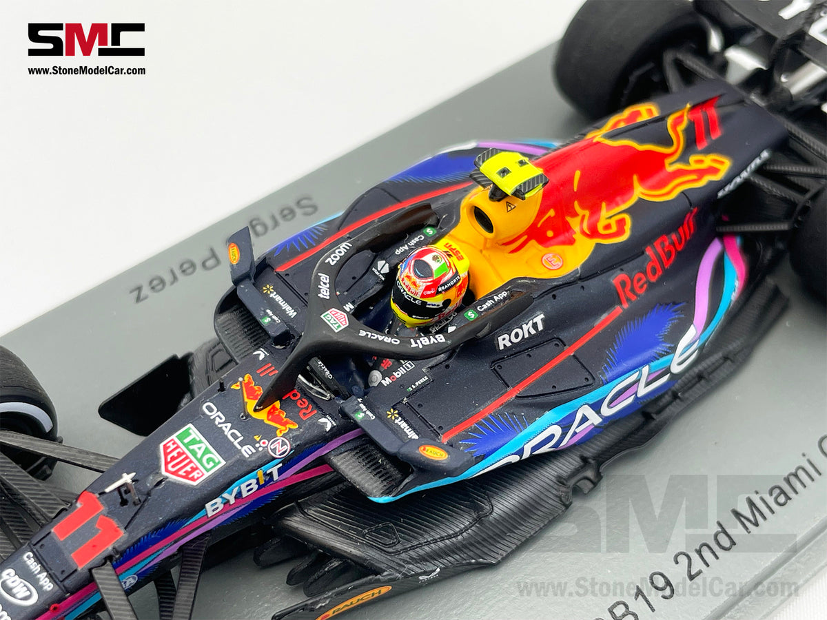 Rb19 Livery Rear Red Bull F1 RB19 #11 Sergio Perez US Miami GP 2023 Special Livery Spar ...