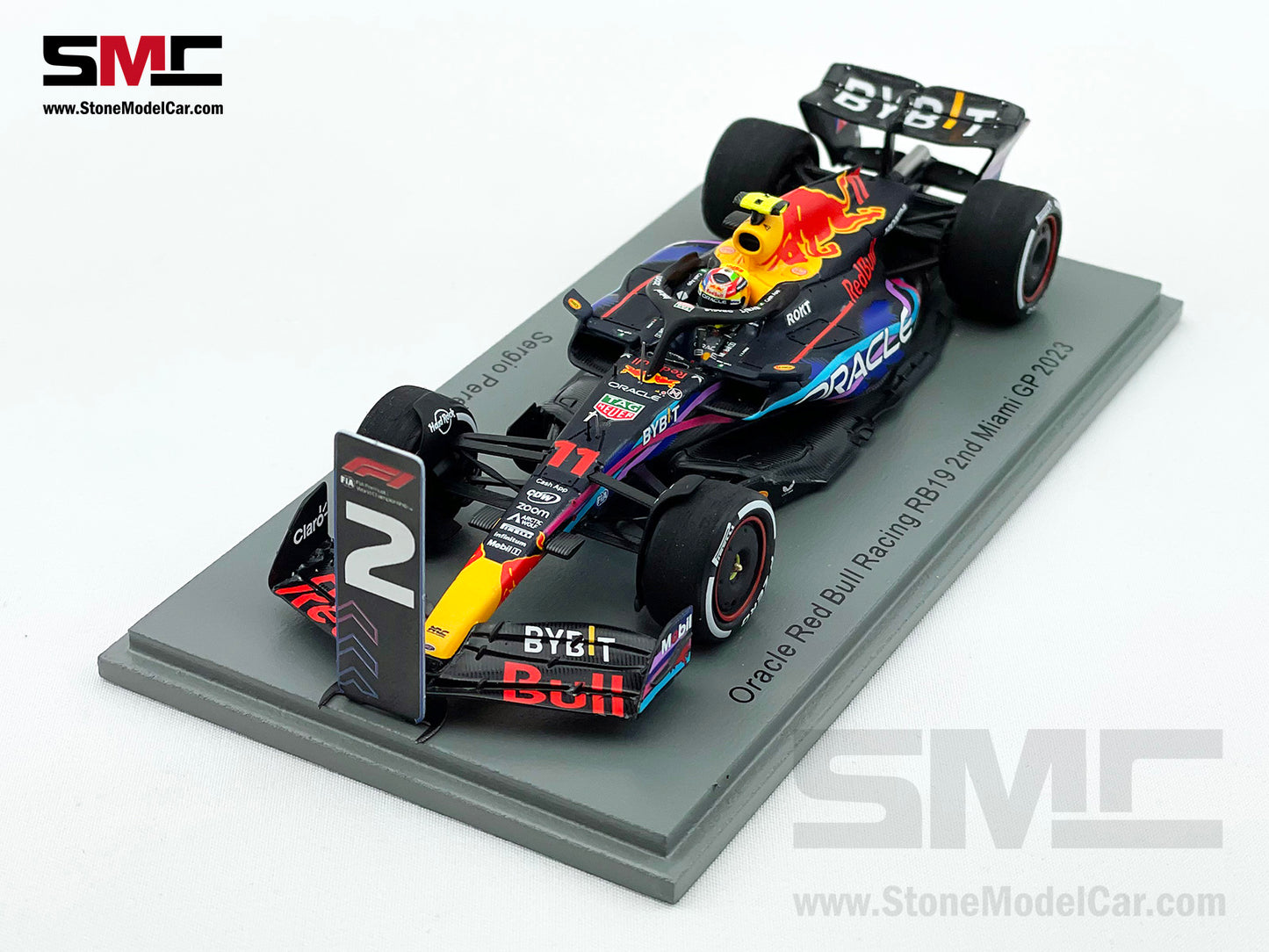 Red Bull F1 RB19 #11 Sergio Perez US Miami GP 2023 Special Livery Spark 1:43 S8581