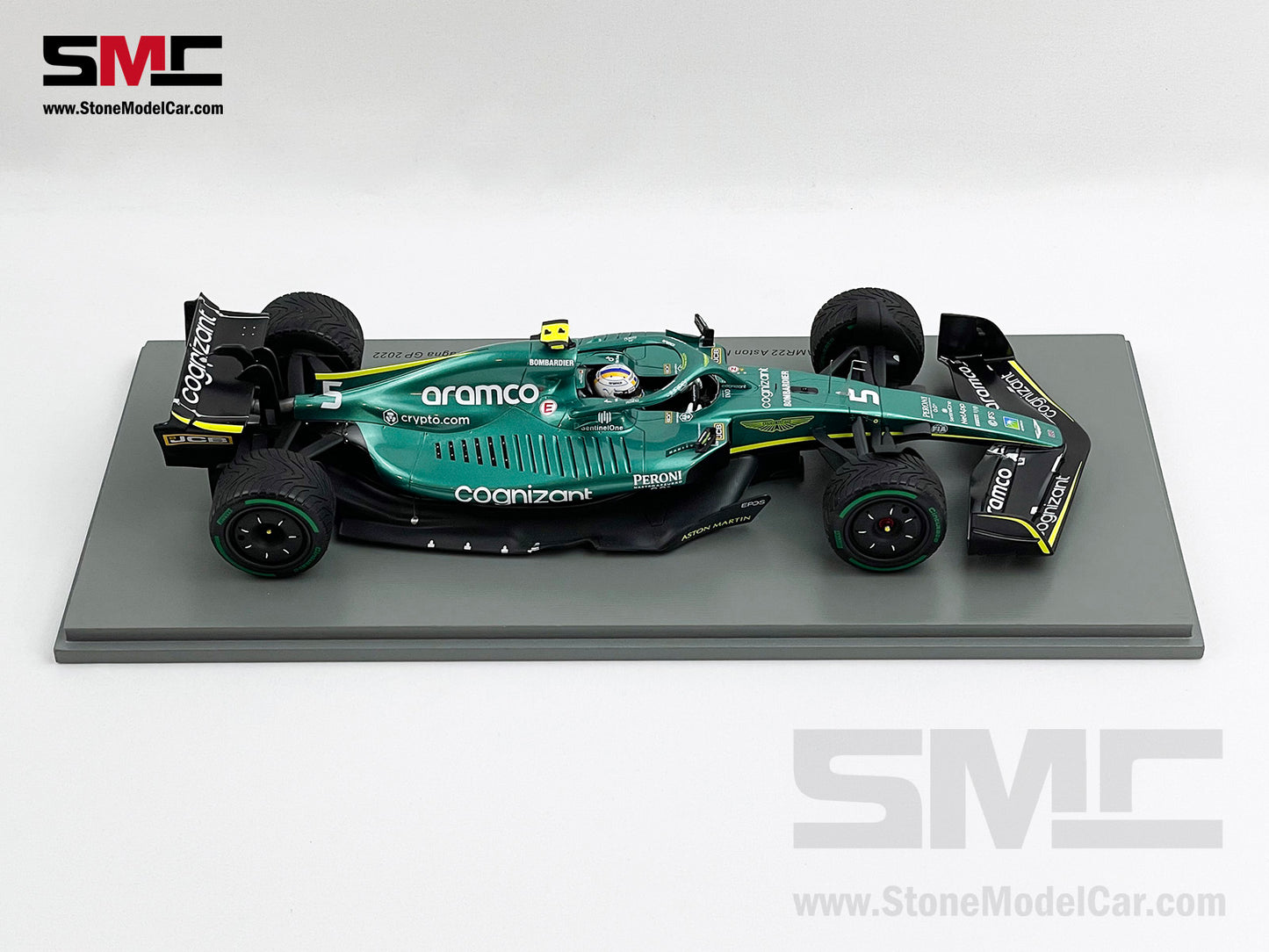 Aston Martin F1 AMR22 #5 Sebastian Vettel Emilia Romagna 2022 1:18 Spark 18S760