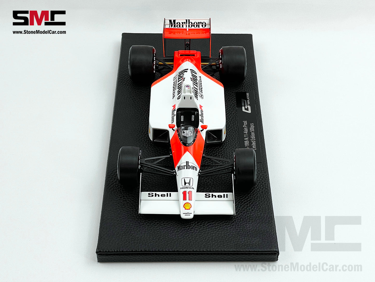 Mclaren MP4/4 F1 #11 Alain Prost 1988 1:18 GP REPLICAS with Marlboro Decal