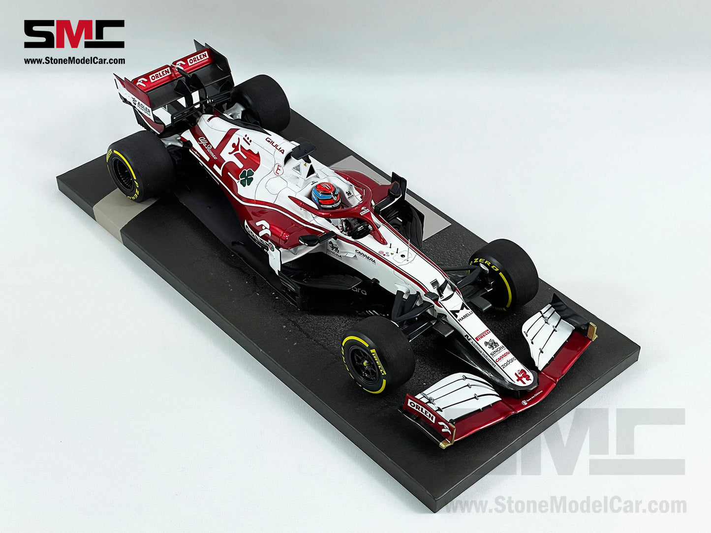 Alfa Romeo F1 C41 #7 Kimi Raikkonen Bahrain 2021 Last Career 1:18 MINICHAMPS