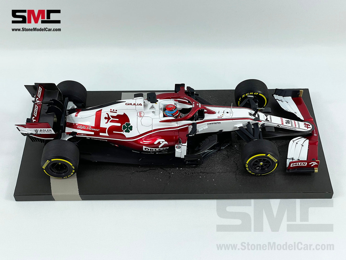 Alfa Romeo F1 C41 #7 Kimi Raikkonen Bahrain 2021 Last Career 1:18 MINICHAMPS