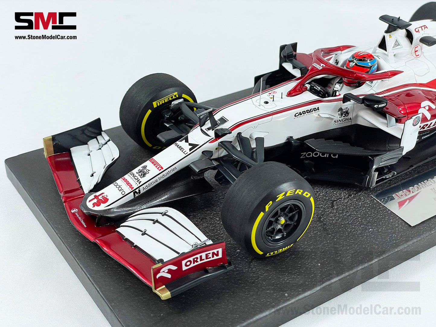 Alfa Romeo F1 C41 #7 Kimi Raikkonen Bahrain 2021 Last Career 1:18 MINICHAMPS