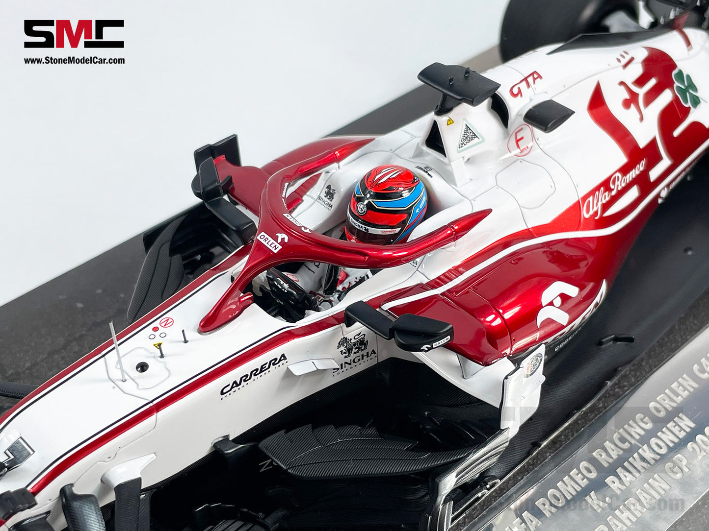 Alfa Romeo F1 C41 #7 Kimi Raikkonen Bahrain 2021 Last Career 1:18 MINICHAMPS