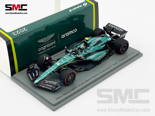 Aston Martin F1 AMR23 #14 Fernando Alonso British GP 2023 1:43 Spark S8595