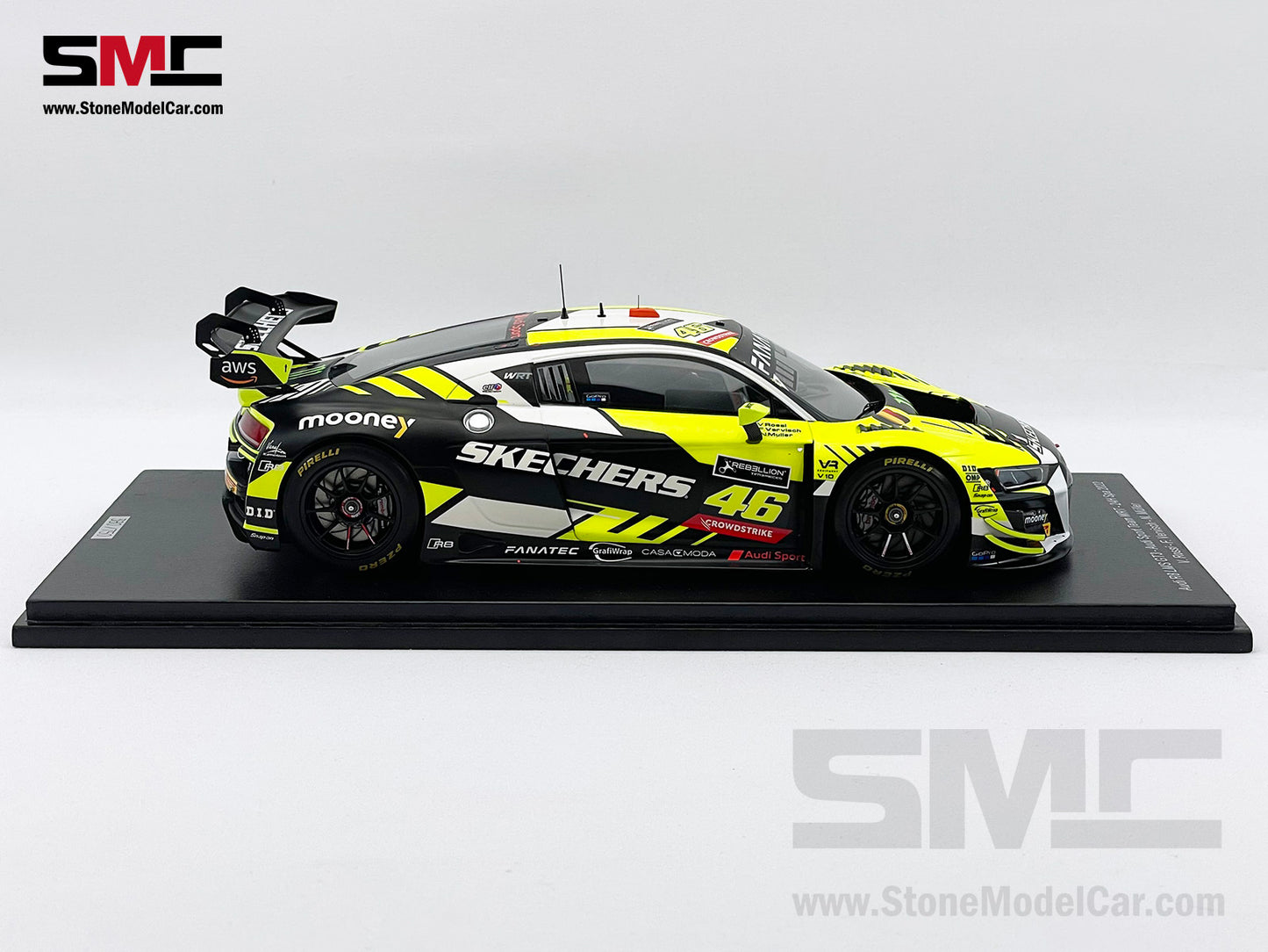 Audi Team WRT R8 LMS GT3 #46 Valentino Rossi 24h Spa 2022 1:18 Spark Limited