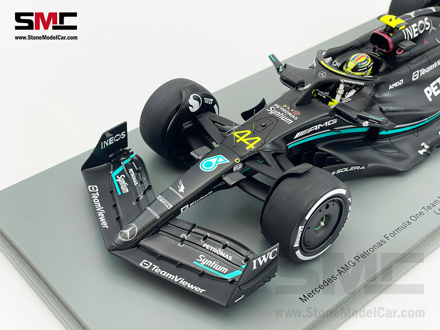 Mercedes F1 W14 #44 Lewis Hamilton 2nd Australian GP 2023 Spark 1:18 18S876