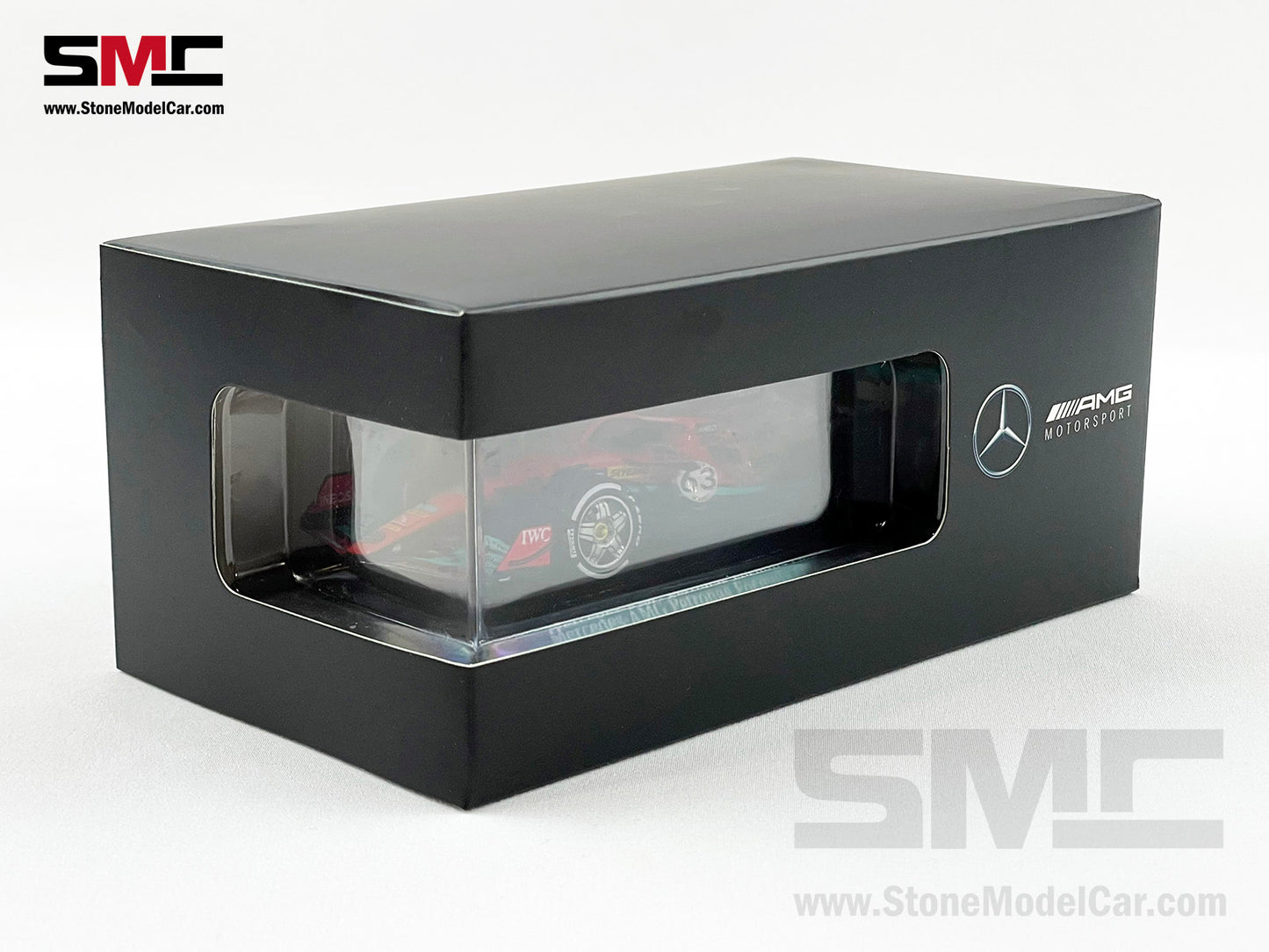 Mercedes AMG F1 W13 Showcar 55th Anniversary Belgian 2022 Lewis Hamilton & George Russell 1:43 Spark