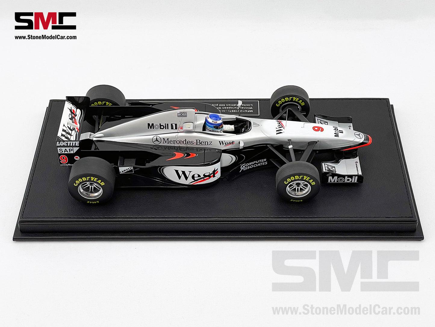 Mclaren F1 MP4/12 #9 Mika Hakkinen 1997 Winner Europe 1st Career Win 1:18 GP REPLICAS with Decal