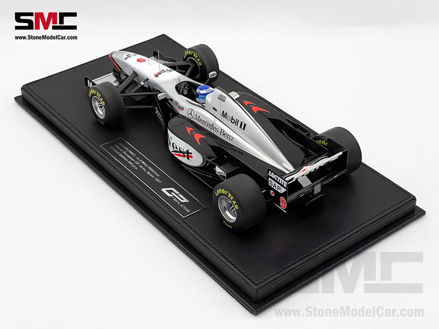Mclaren F1 MP4/12 #9 Mika Hakkinen 1997 Winner Europe 1st Career Win 1:18 GP REPLICAS with Decal