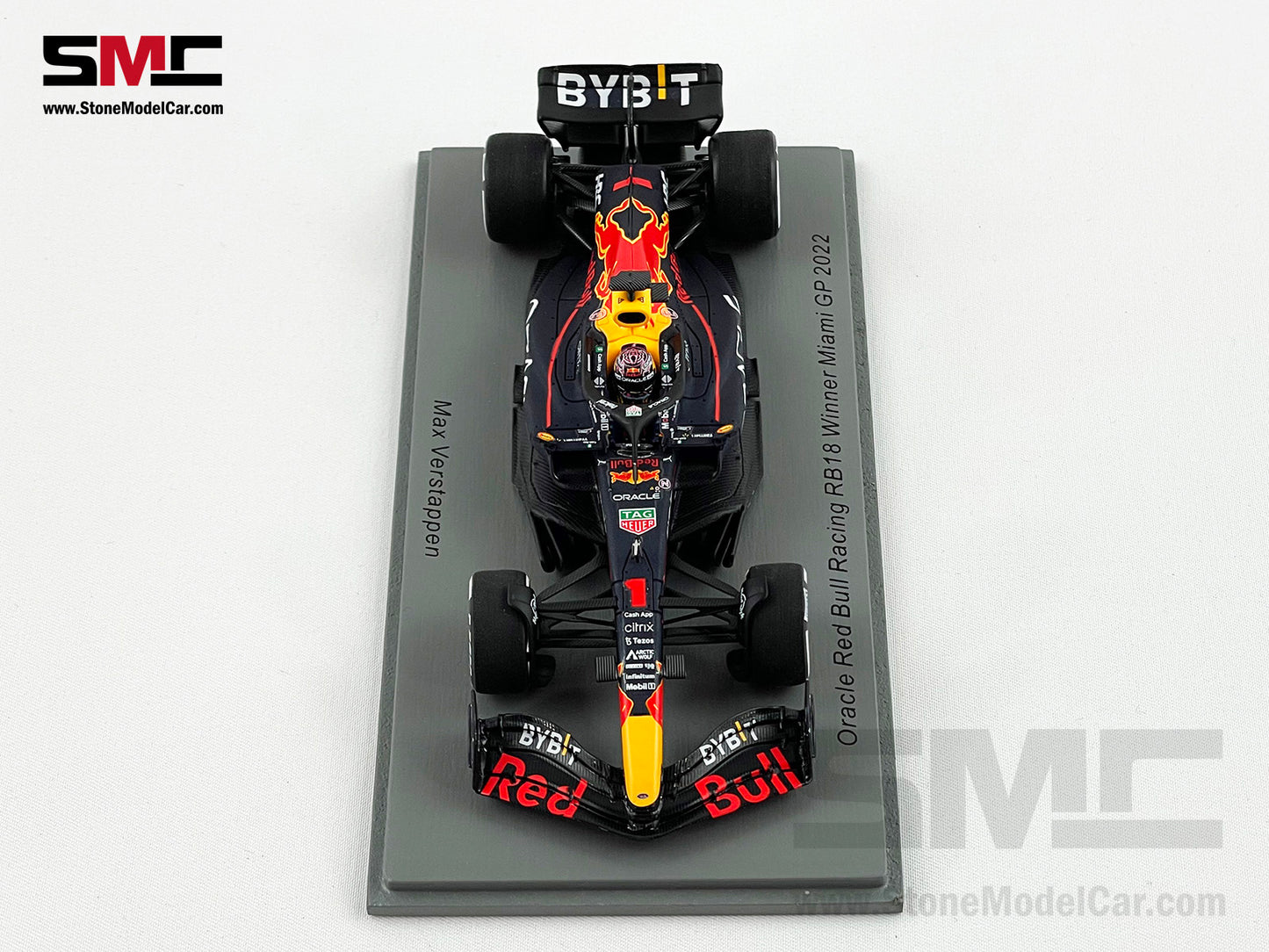 2022 World Champion Red Bull F1 RB18 #1 Max Verstappen US Miami 1:43 Spark S8534
