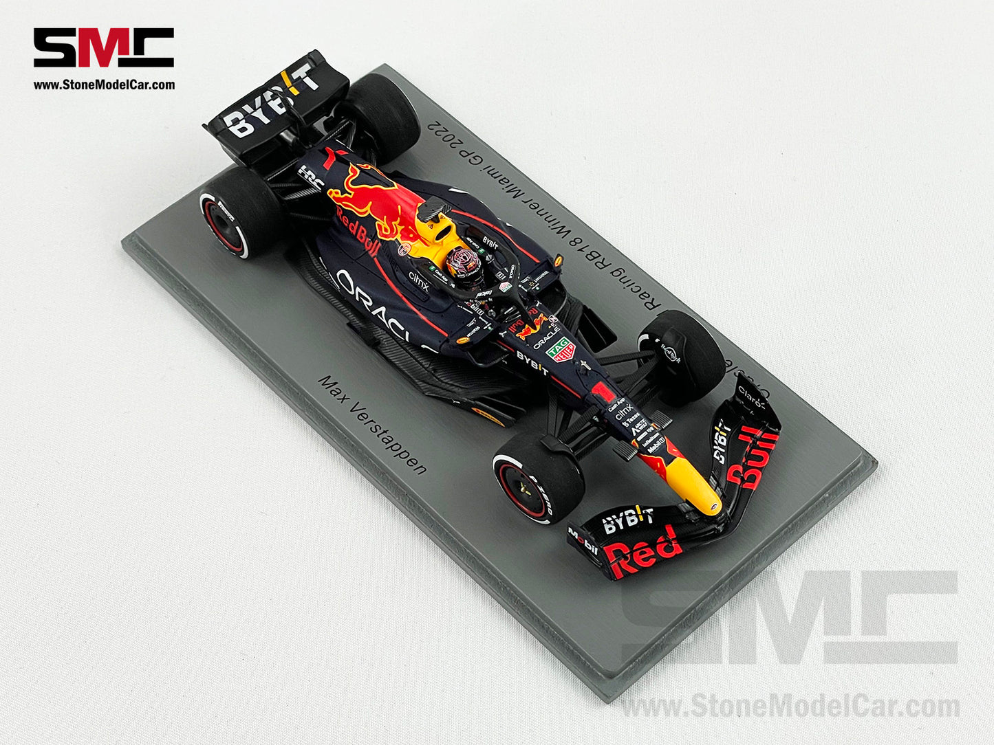 2022 World Champion Red Bull F1 RB18 #1 Max Verstappen US Miami 1:43 Spark S8534