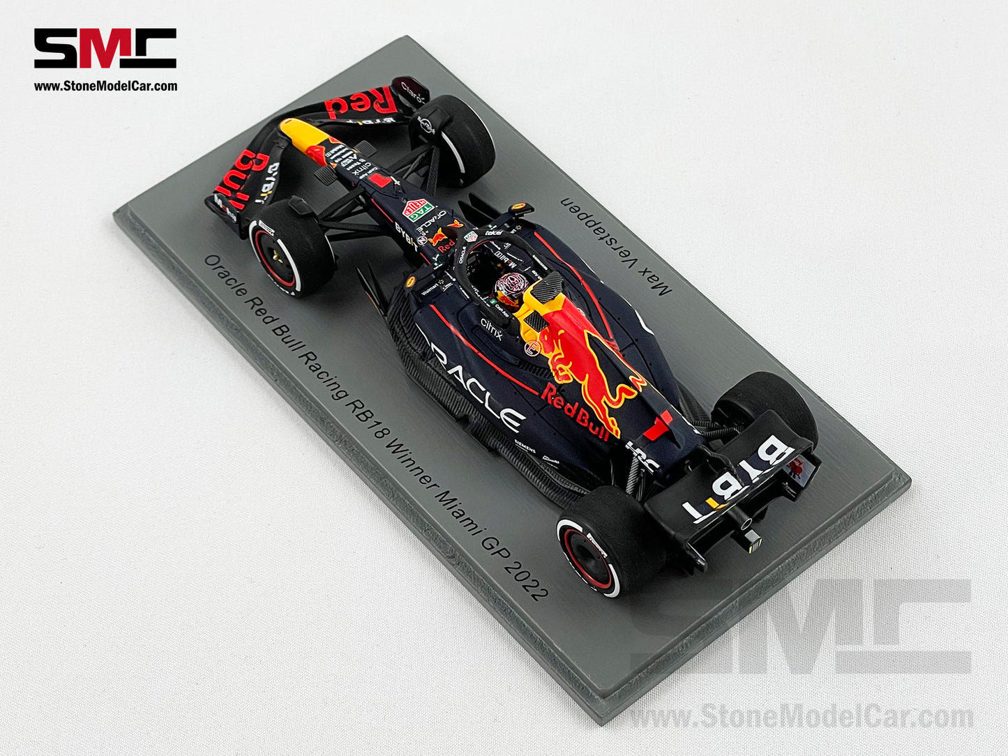 2022 World Champion Red Bull F1 RB18 #1 Max Verstappen US Miami 1:43 Spark S8534