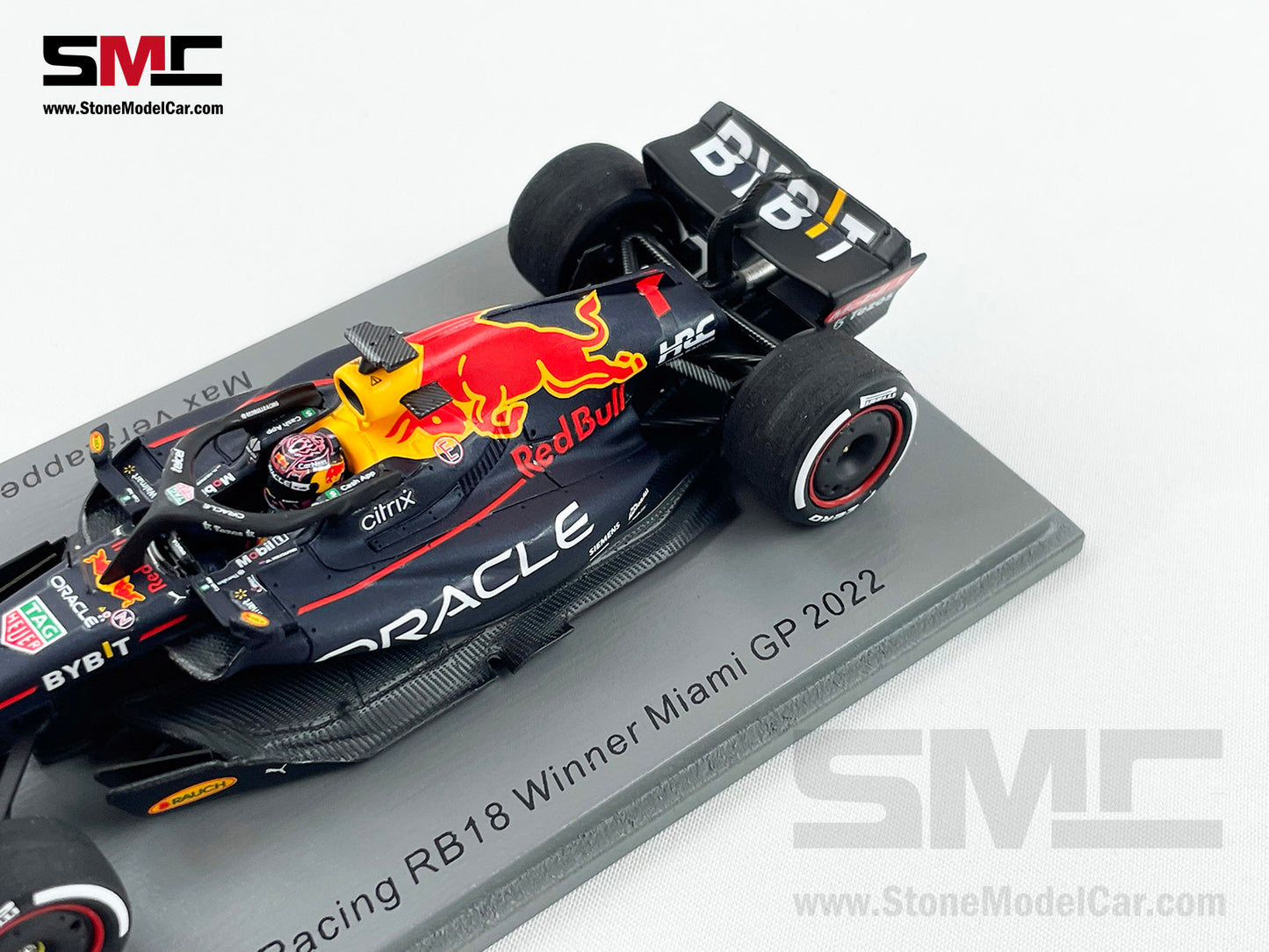 2022 World Champion Red Bull F1 RB18 #1 Max Verstappen US Miami 1:43 Spark S8534
