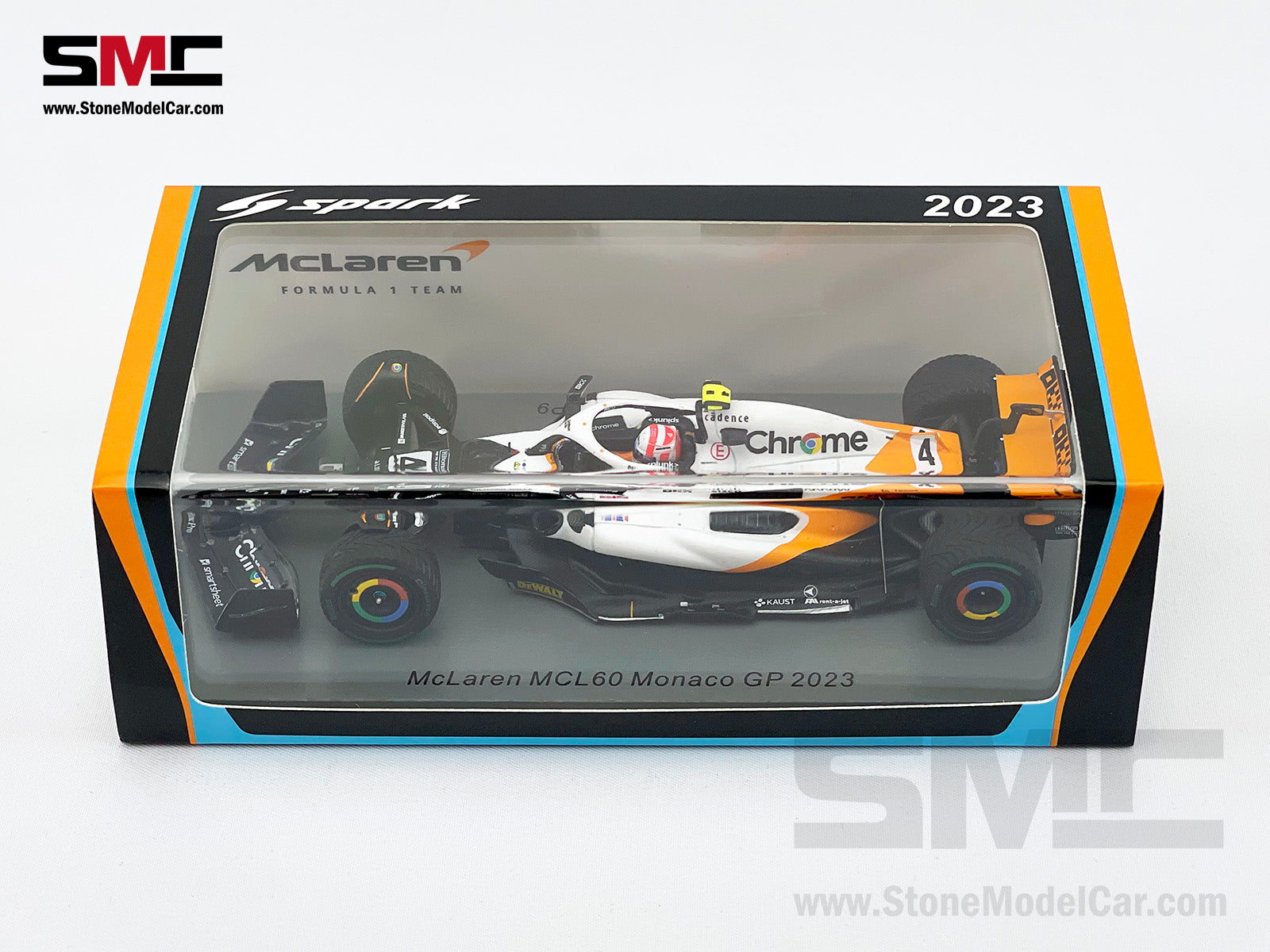 MCLAREN MCL60 N°4 McLaren 6ÈME GP AUSTRALIE 2023 Lando Norris - SPARK 1/18 MCLAREN MCL60 N°4 McLaren 6ÈME GP AUSTRALIE 2023 Lando Norris - SPARK 1/18