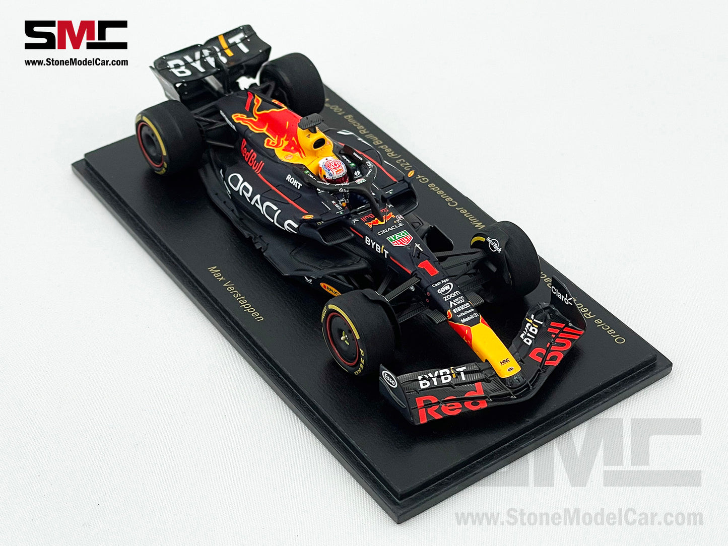 Red Bull F1 100th Win RB19 #1 Max Verstappen Winner Canada GP 2023 World Champion Spark 1:43 S8596