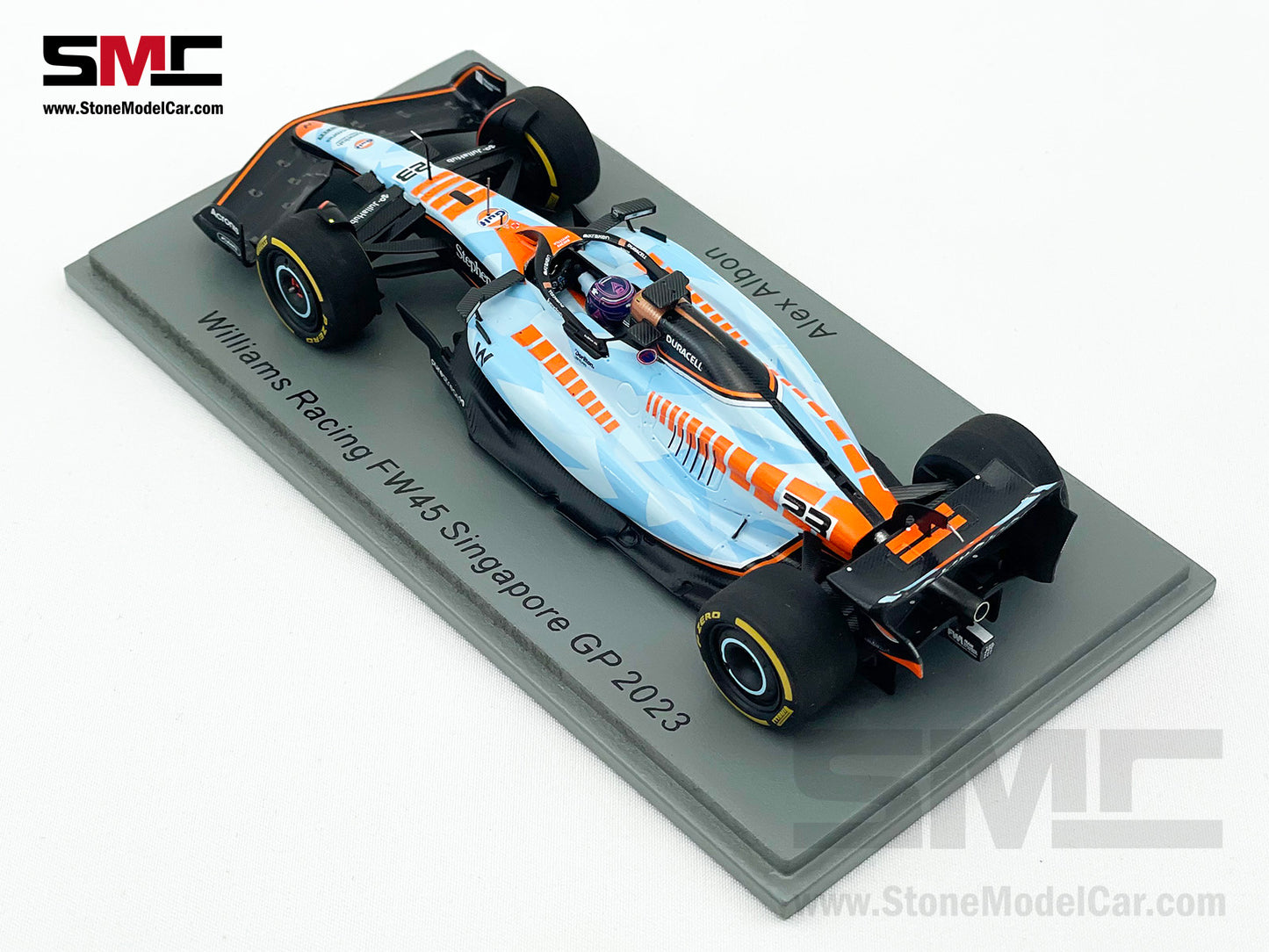 Spark Williams FW45 #2 Logan Sargeant Grand Prix De Singapour Spark Williams FW45 #2 Logan Sargeant Grand Prix De Singapour