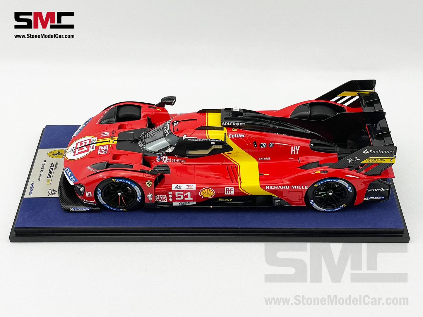Ferrari 499P #51 AF CORSE Winner 24H Le Mans 2023 Looksmart 1:18 LS18LM035