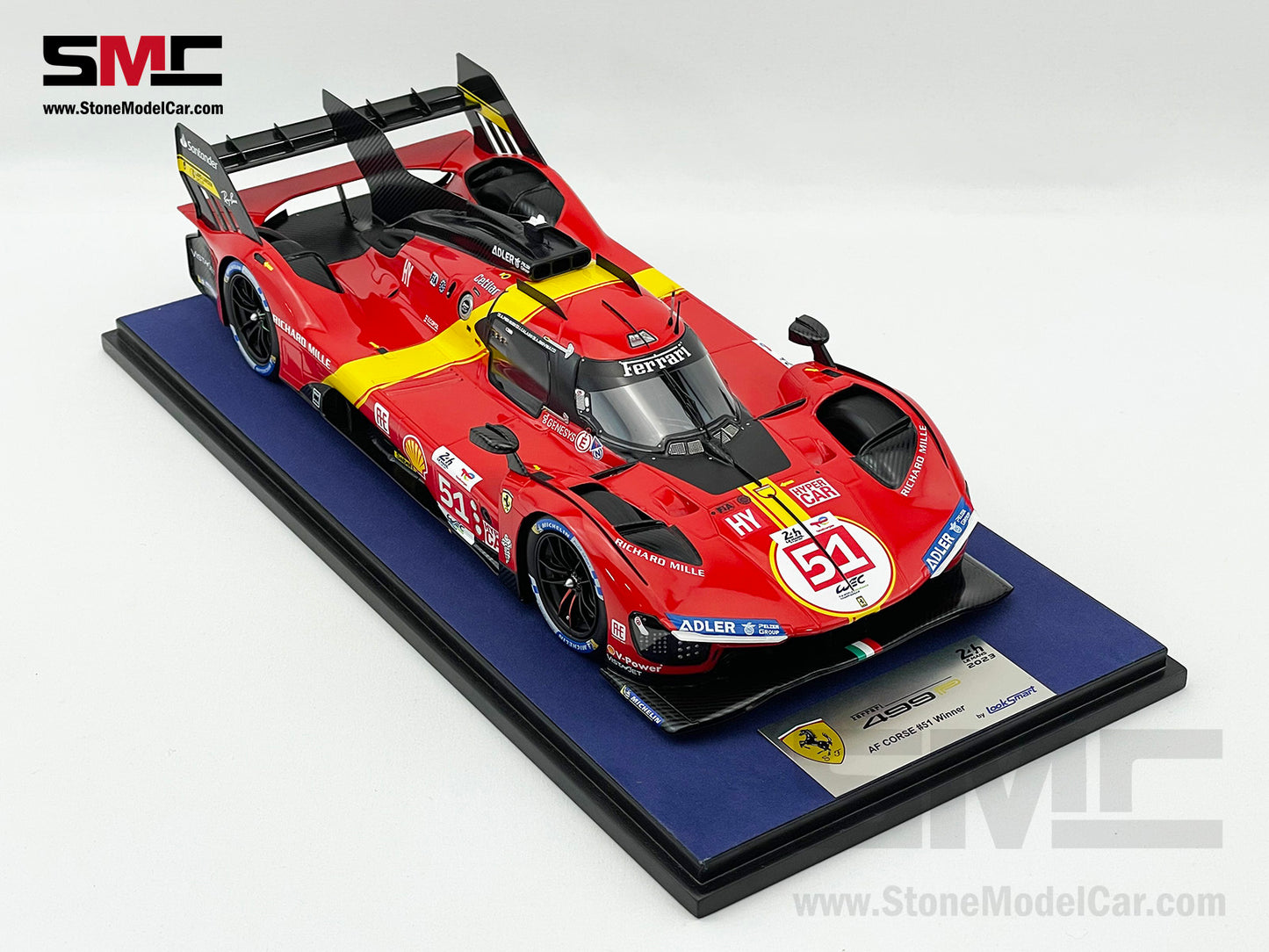 Ferrari 499P #51 AF CORSE Winner 24H Le Mans 2023 Looksmart 1:18 LS18LM035