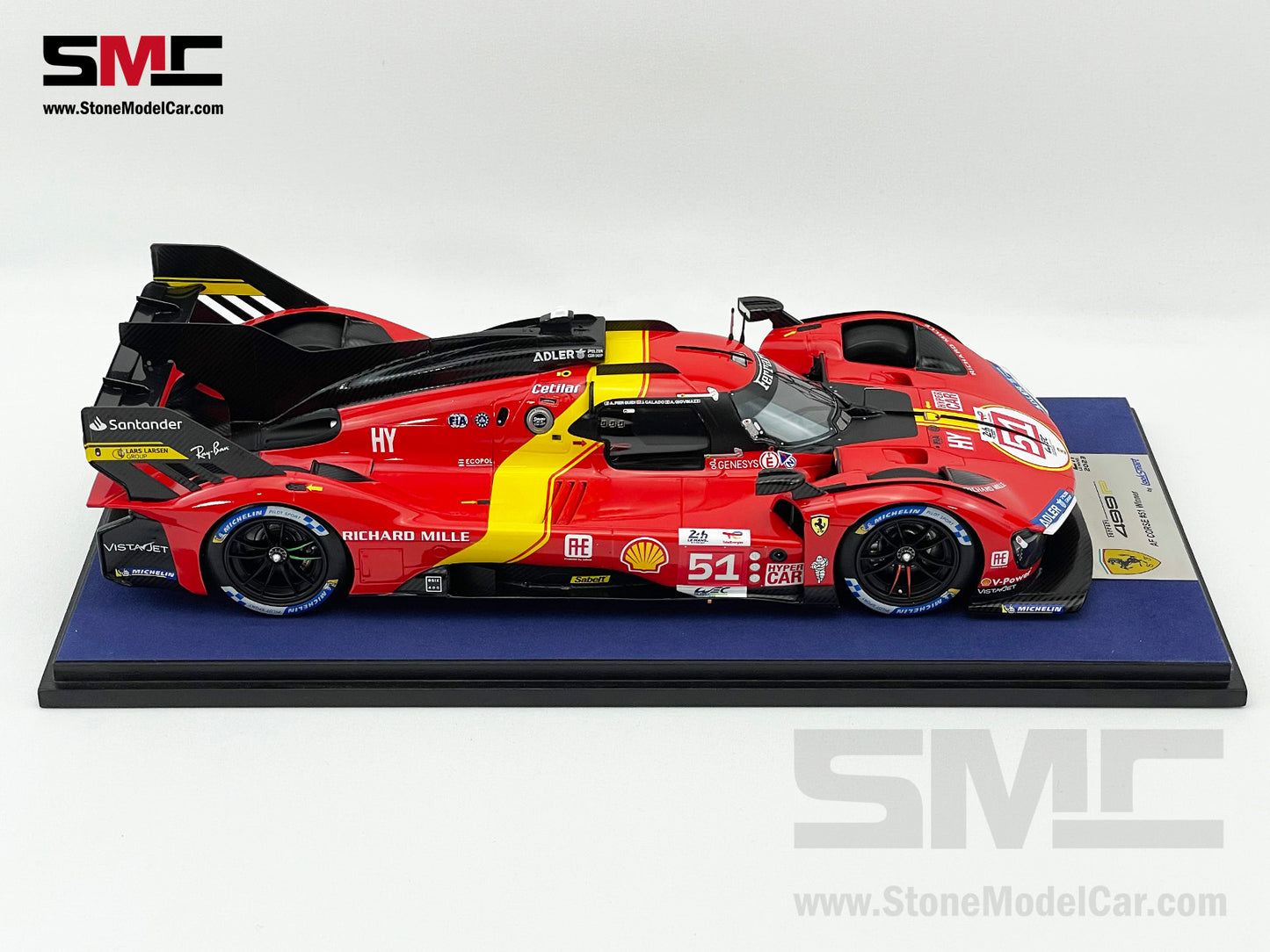 Ferrari 499P #51 AF CORSE Winner 24H Le Mans 2023 Looksmart 1:18 LS18LM035