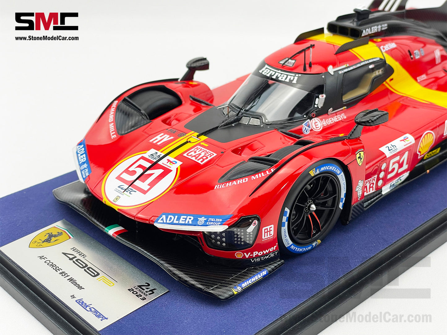 Ferrari 499P #51 AF CORSE Winner 24H Le Mans 2023 Looksmart 1:18 LS18LM035