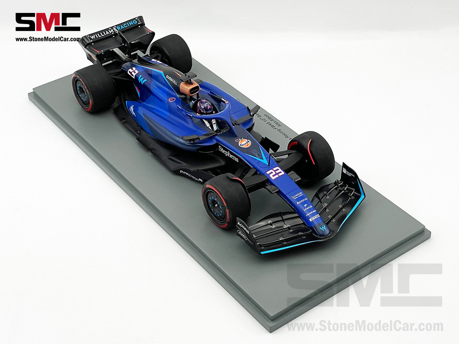 Modèle Réduit 1:64 Spark Williams F1 FW45 #23 - Grand Prix De Modèle Réduit 1:64 Spark Williams F1 FW45 #23 - Grand Prix De