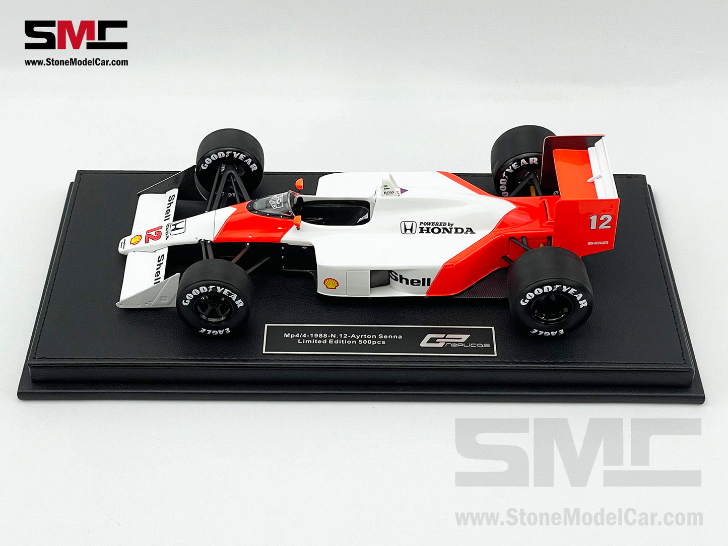 Mclaren MP4/4 #12 Ayrton Senna 1988 F1 World Champion 1:18 GP REPLICAS + Decal
