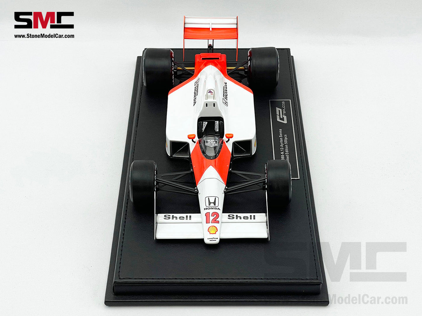 Mclaren MP4/4 #12 Ayrton Senna 1988 F1 World Champion 1:18 GP REPLICAS + Decal