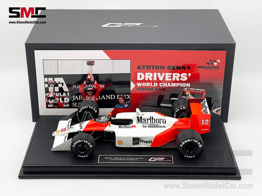 Mclaren MP4/4 #12 Ayrton Senna 1988 F1 World Champion 1:18 GP REPLICAS with Decal