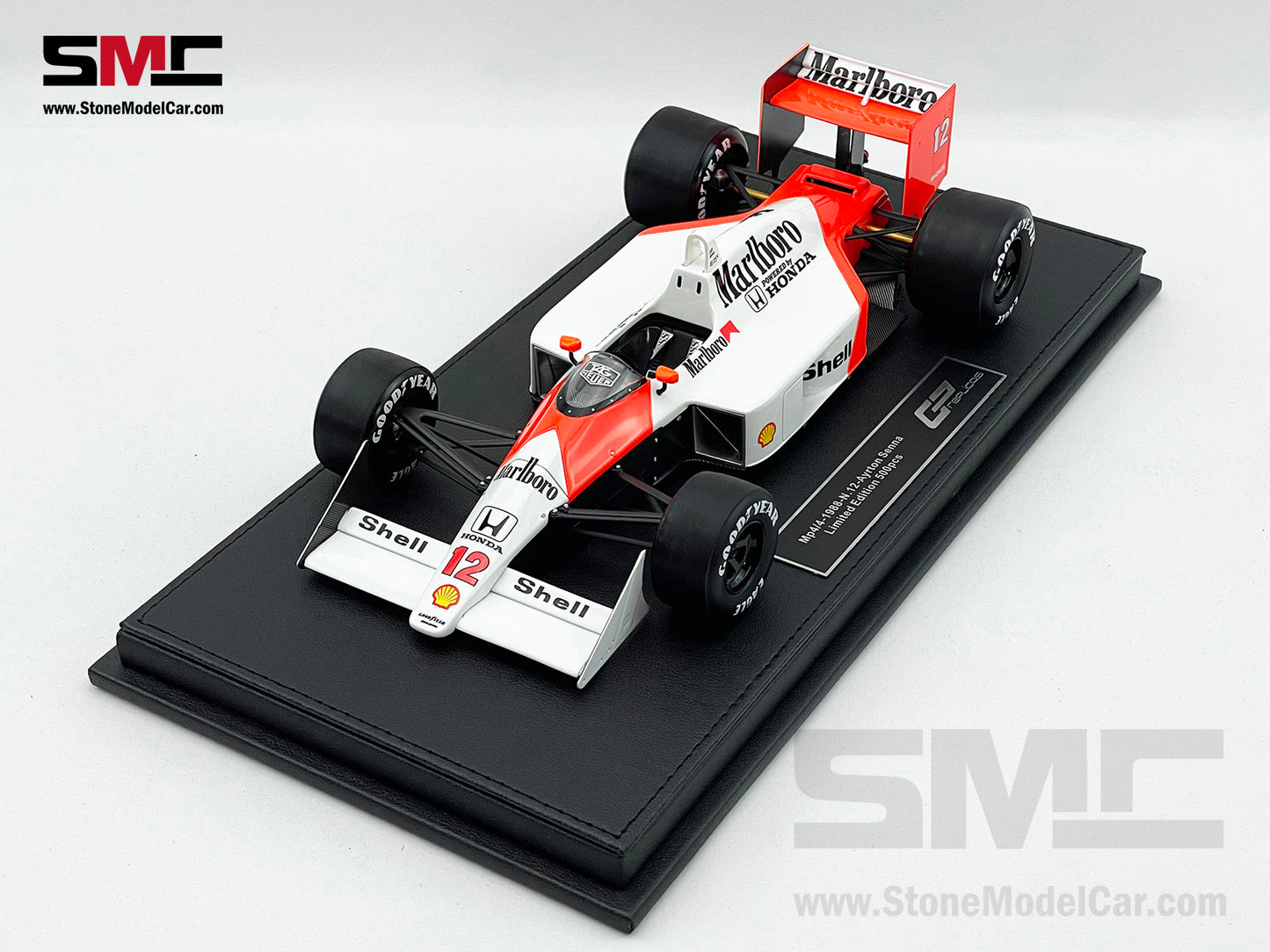 Mclaren MP4/4 #12 Ayrton Senna 1988 F1 World Champion 1:18 GP REPLICAS with Decal