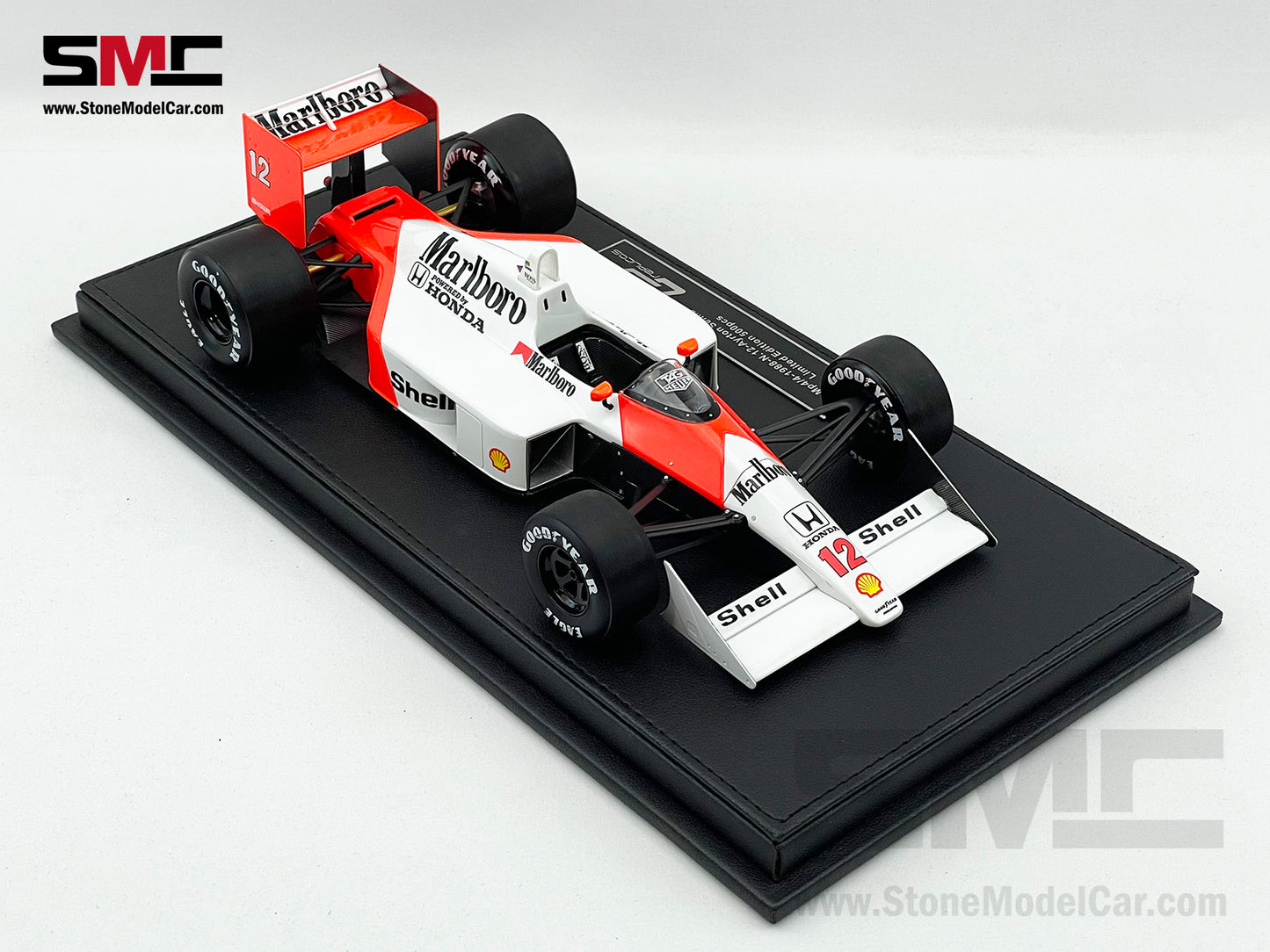 Mclaren MP4/4 #12 Ayrton Senna 1988 F1 World Champion 1:18 GP REPLICAS with Decal