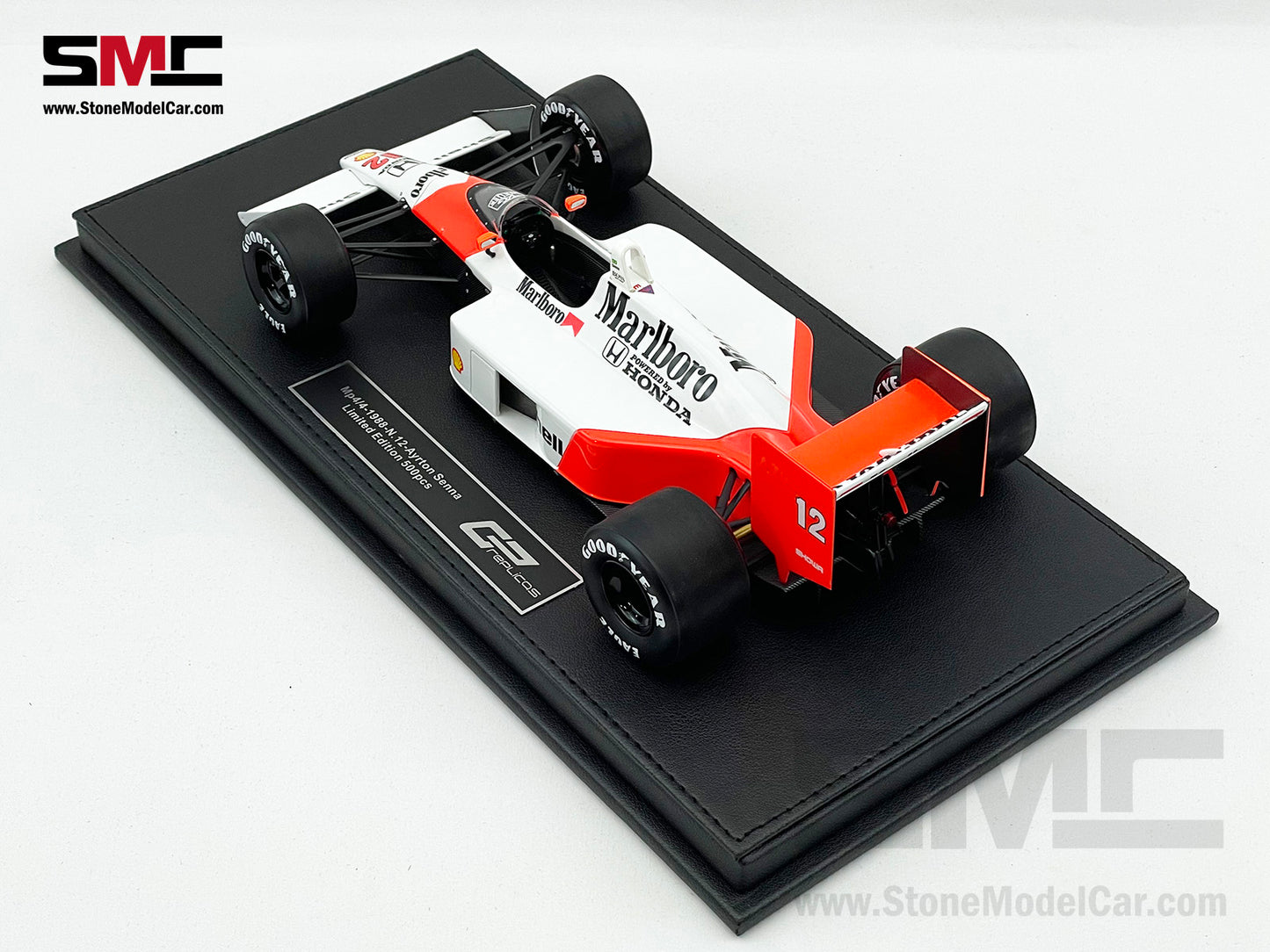 Mclaren MP4/4 #12 Ayrton Senna 1988 F1 World Champion 1:18 GP REPLICAS with Decal