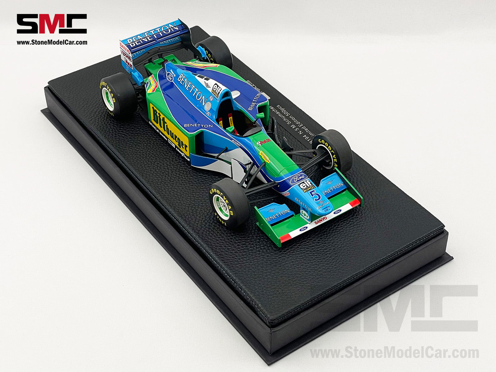 F1 BENETTON FORD B194 # 5 SCHUMACHER 1994 au 1/18 MINICHAMPS F1 BENETTON FORD B194 # 5 SCHUMACHER 1994 au 1/18 MINICHAMPS