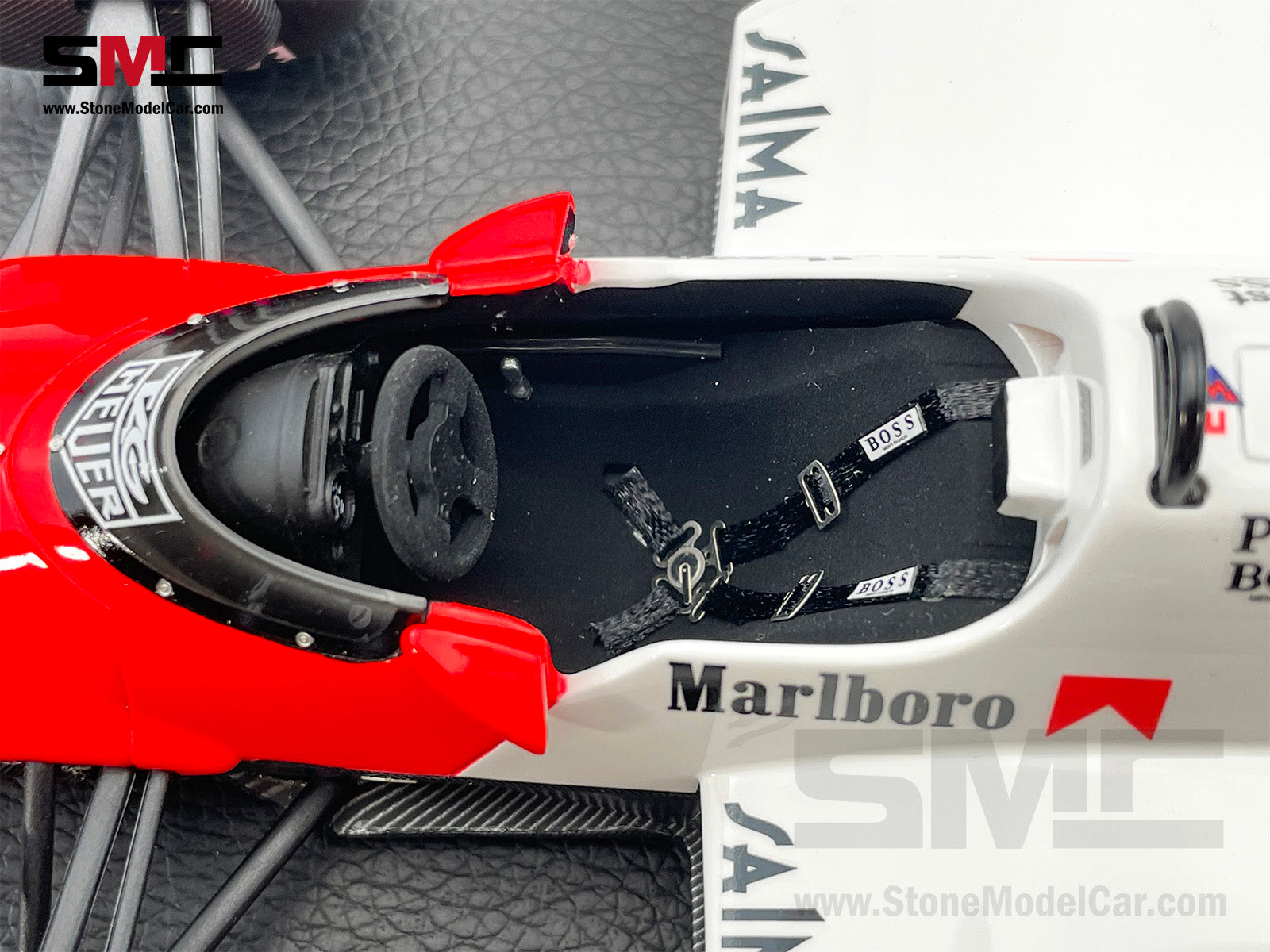 Mclaren MP4/2C F1 #2 Alain Prost 1986 World Champion 1:18 GP