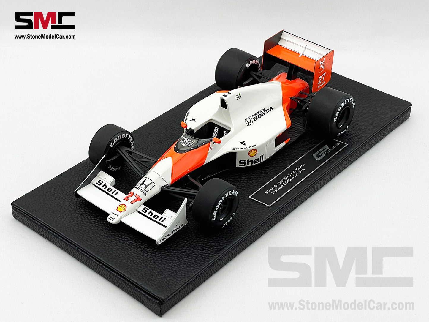 Mclaren MP4/5B #27 Ayrton Senna 1990 F1 World Champion 1:18 GP REPLICAS + Decal